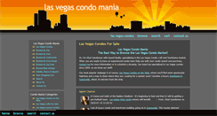 Desktop Screenshot of lasvegascondomania.com